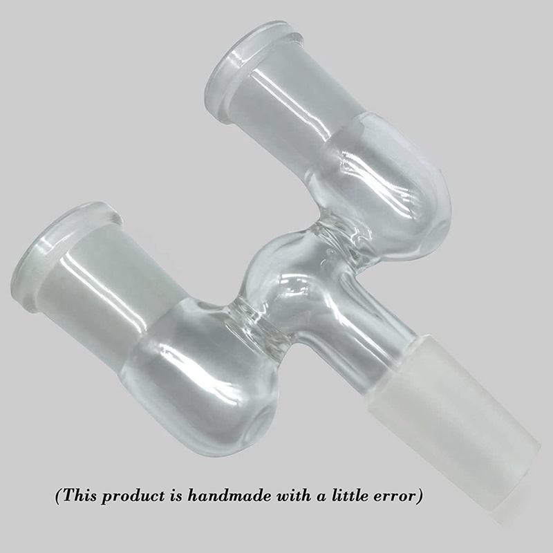 Bộ Chuyển Đổi Ống Kính 14MM Male Sang 14 MM Female Với 2 Phễu Thủy Tinh Trong Suốt Có Thể Tái Sử Dụng