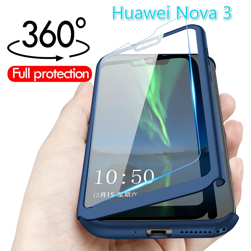 Ốp điện thoại bảo vệ toàn diện cho Huawei Nova 3i 3e 4e 2i
