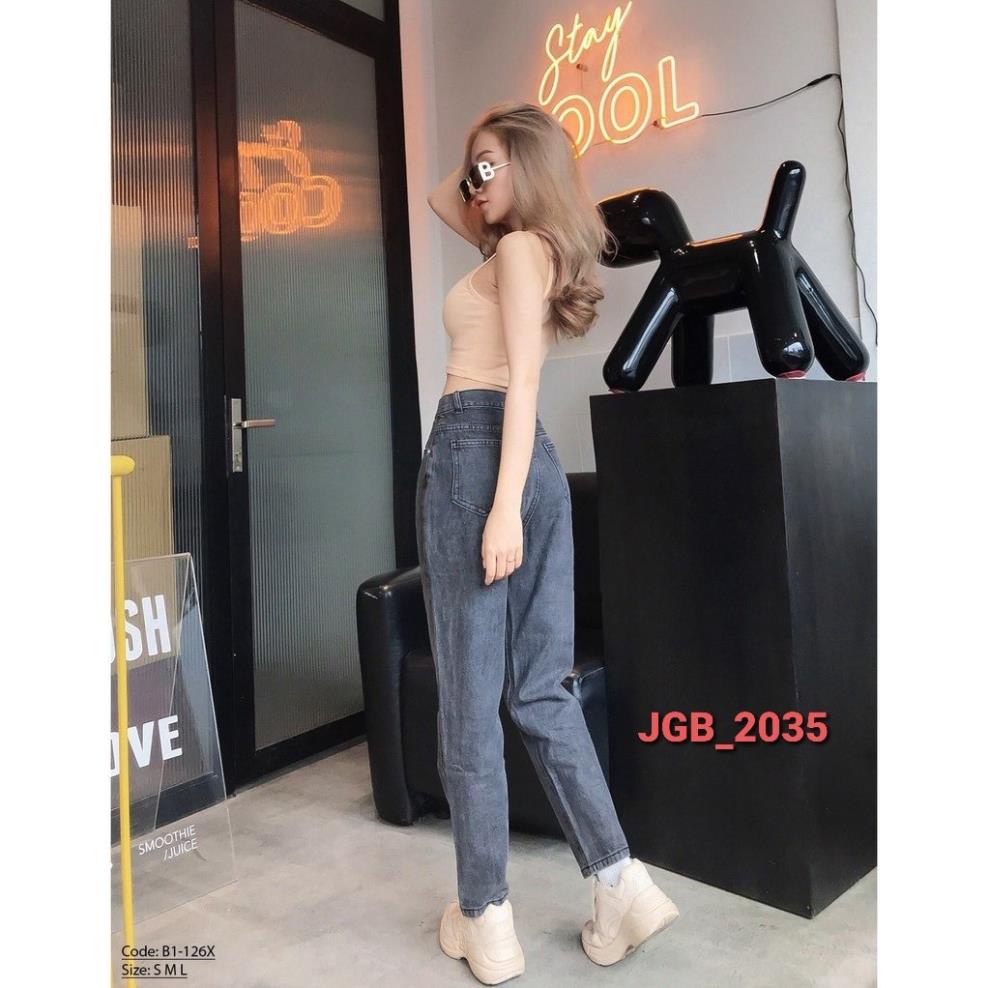 Baggy xám 1 túi trước Dành Cho Nữ Mina-Fashion 2035