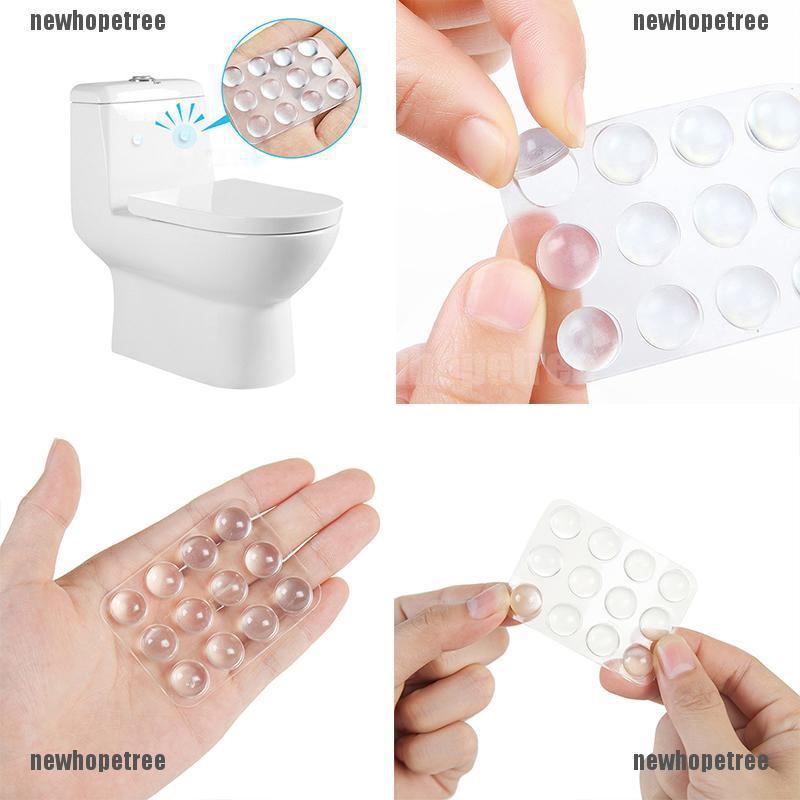 24 viên đệm giảm tiếng ồn được làm từ silicone trong suốt