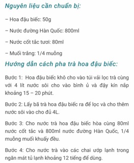 Hoa đậu biếc khô