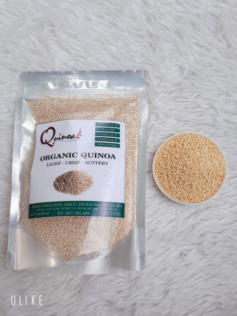 500GRAM HẠT DIÊM MẠCH (QUINOA) SHOP MẸ RÔ