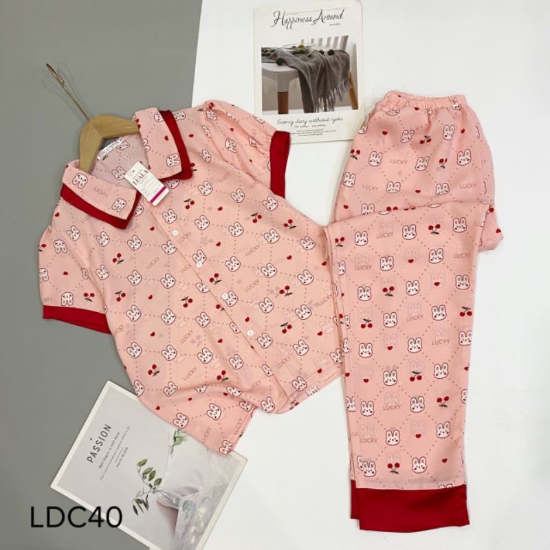 Đồ bộ Pijama lụa mango cao cấp có size
