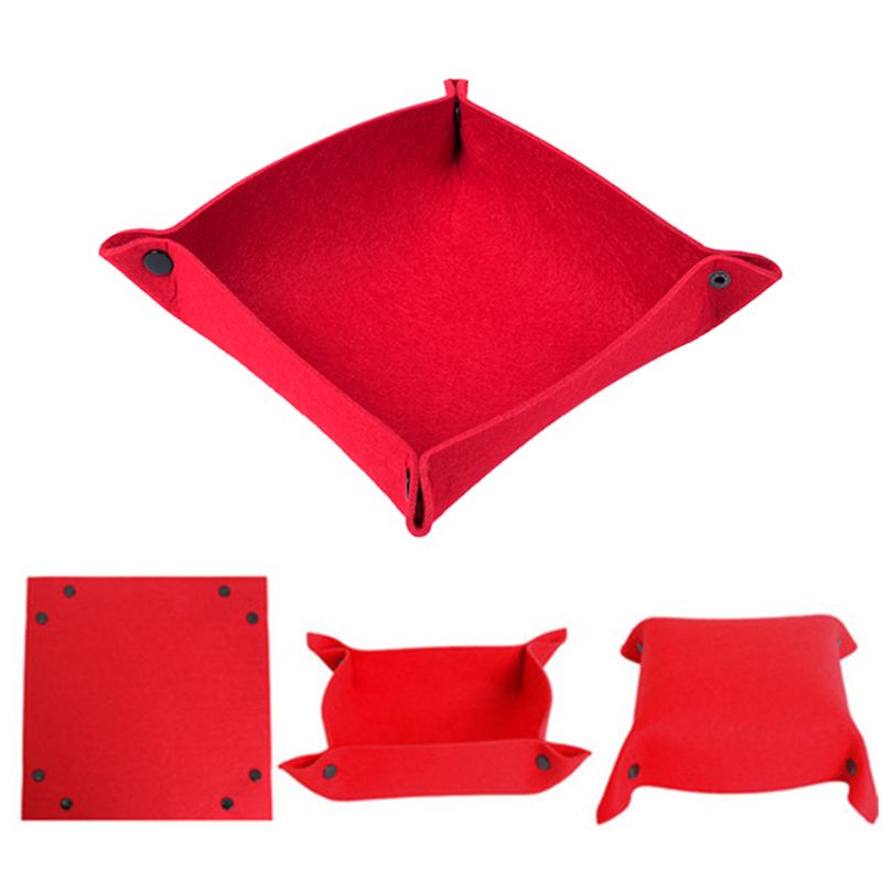 Khay Vuông DND Đựng Trang Sức / Chìa Khóa Để Bàn Có Thể Gập Gọn