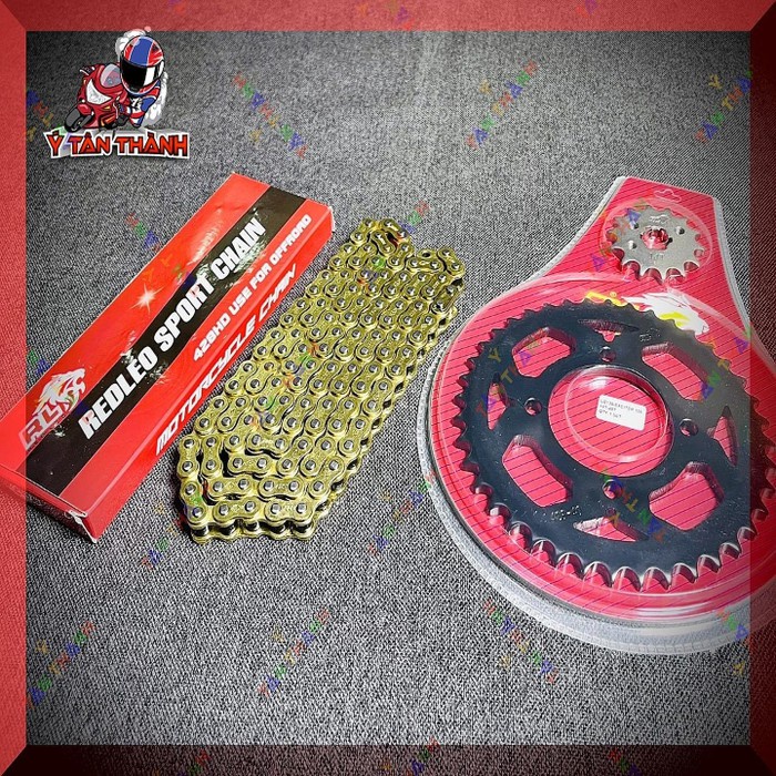 Nhông sên đĩa redleo exciter 135 14T-39T MS616