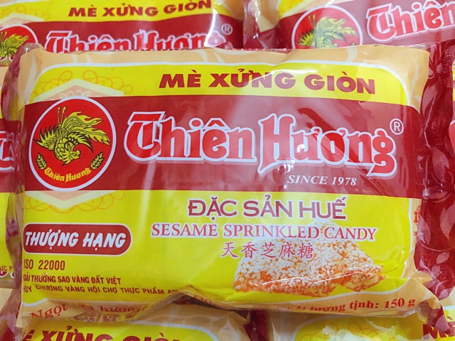 Kẹo Mè Xửng Giòn Thiên Hương 150Gram - ĐẶC SẢN HUẾ