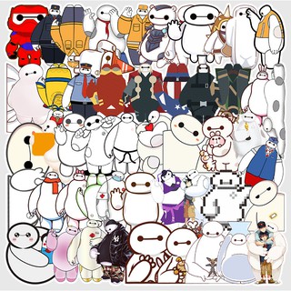 Bộ 51 Sticker hoạt hình Big Hero 6