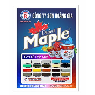 Sơn sắt mạ kẽm Maple 3L - Sơn đa năng