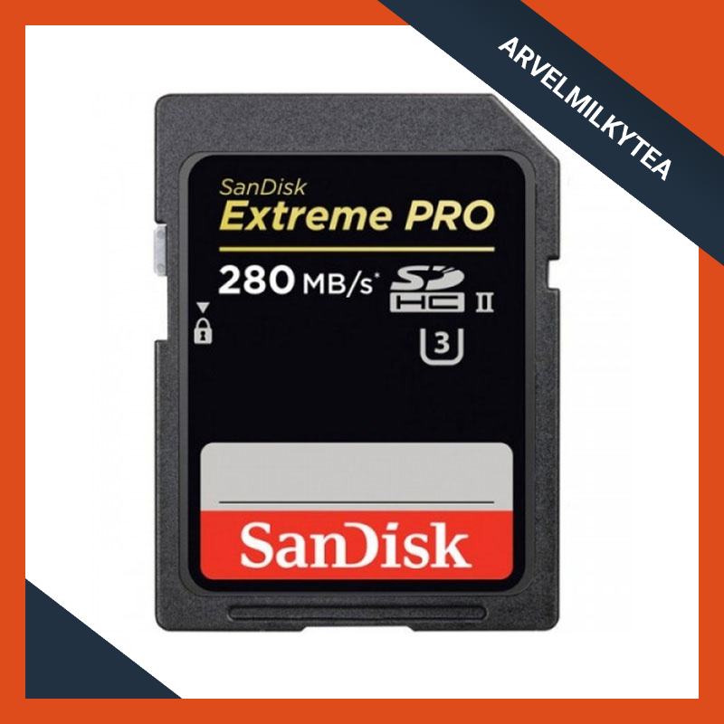 Thẻ nhớ hiệu SanDisk Extreme Pro SDHC SDXPB 32GB, U3, C10, UHS-II, 280MB/s R, 250MB/s W, 4x6, Lifetime Limited