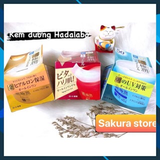 Kem Hadalabo 7 in 1 có 5 màu ( Trắng, Xanh, hồng, Vàng, Đỏ)  dưỡng ẩm ,chống nắng, trắng da của nhật