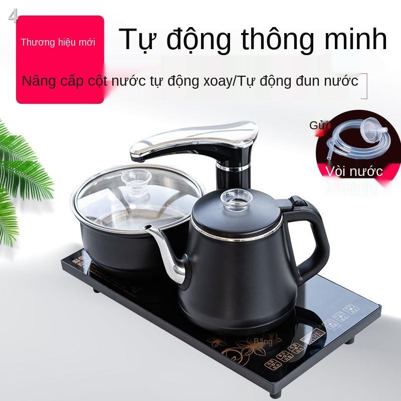 Bộ trà, Bàn Ấm đun nước Hoàn toàn tự động, động ngắt điện điện, bếp nấu trà cảm ứng, pha khay