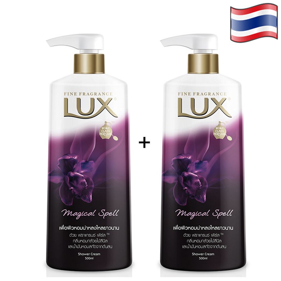 Combo 2 chai Sữa Tắm Lux Magical Spell Tím nhập khẩu Thailand- 500ml/chai