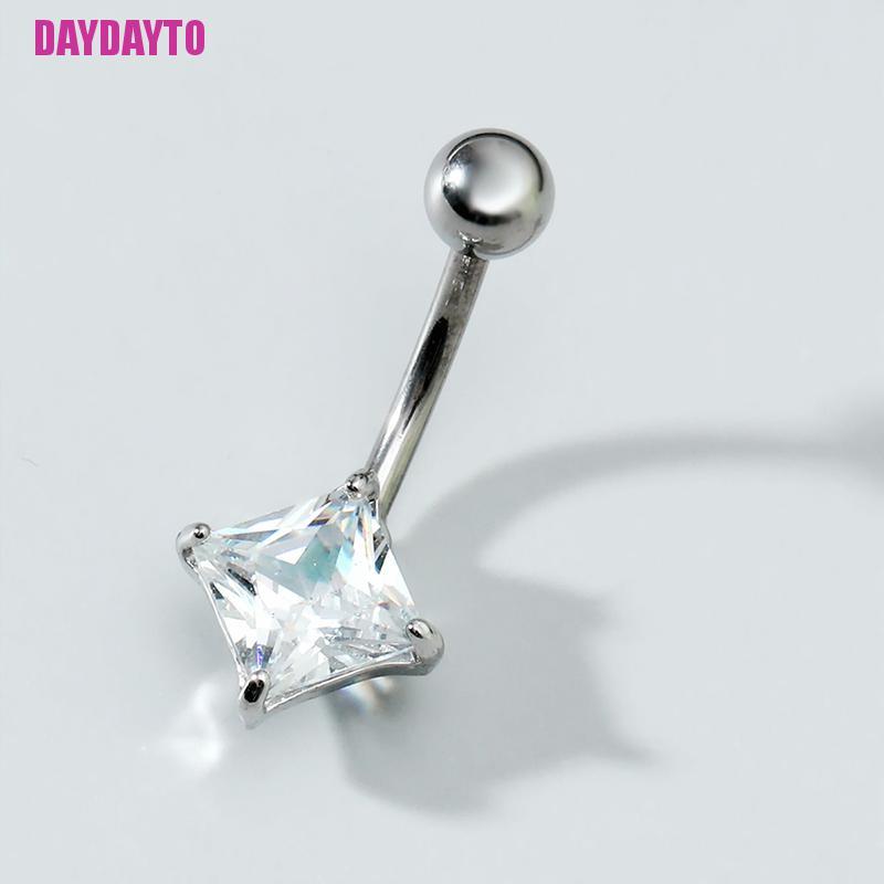 1 Khuyên Rốn Hình Bướm Đính Pha Lê Helix