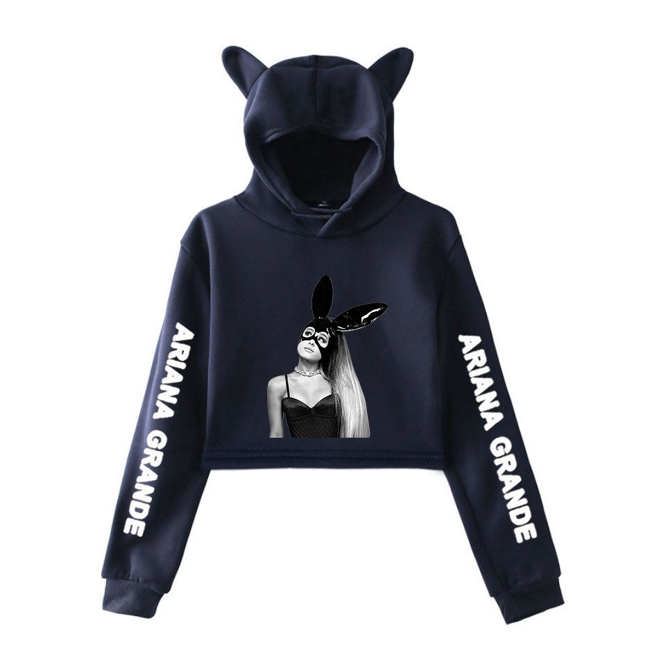 Áo Hoodie Tai Mèo Thiết Kế Đơn Giản Dễ Thương