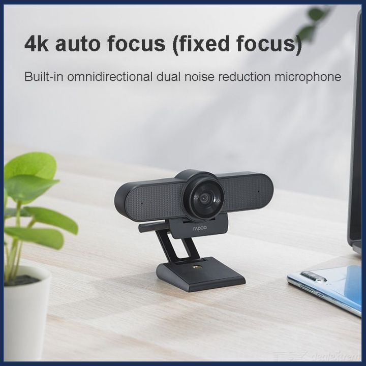 Webcam Rapoo C500 4K 2160P - Bảo hành chính hãng 24 tháng