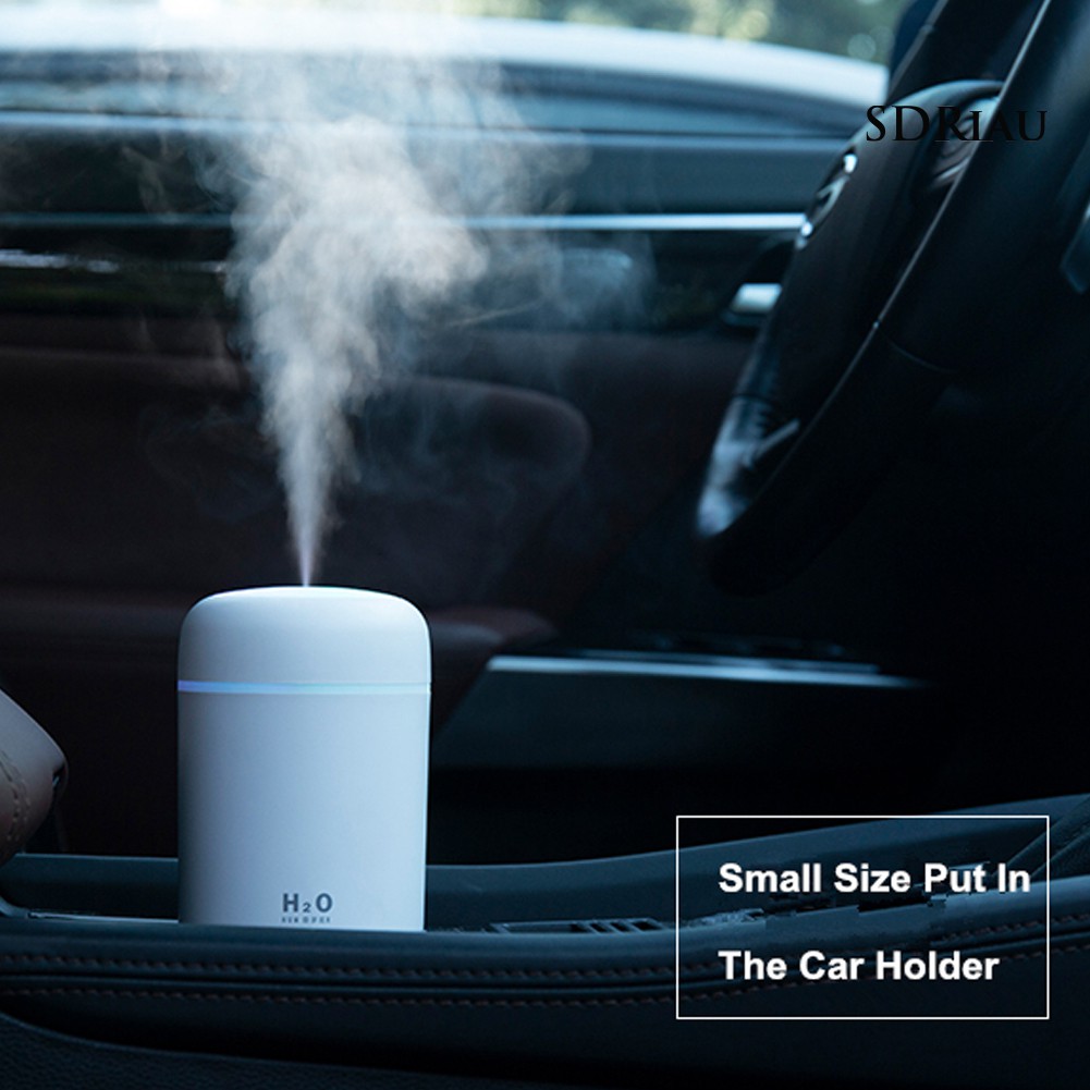 (Hàng Mới Về) Máy Phun Sương Tạo Độ Ẩm Có Đèn Led Nhiều Màu