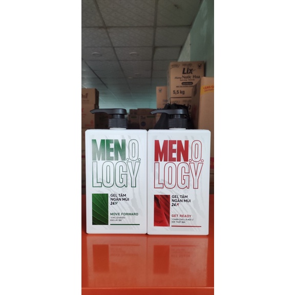 Gel Tắm Ngăn Mùi 24h MEN.O.LOGY Move Forward 630ml