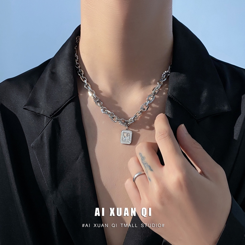 Vòng cổ Thép Titan Cao Cấp Phong Cách Đường Phố