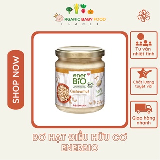 Bơ hạt điều EnerBio hữu cơ 250gr