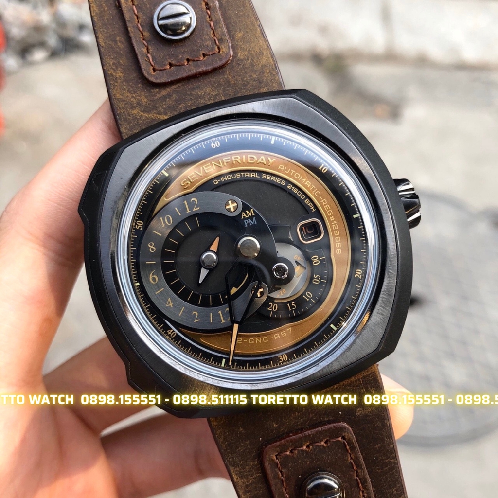 Đồng Hồ Nam  - Automatic - Hộp Gỗ, Sách, Thẻ Bảo Hành 2 năm , Khăn, Dây Cao Su Cao Cấp Tặng Kèm
