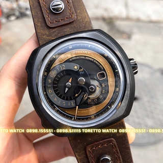 Đồng Hồ Nam [Sevenfriday - Q2/03] - Automatic - Hộp Gỗ, Sách, Thẻ Bảo Hành 2 năm , Khăn, Dây Cao Su Cao Cấp Tặng Kèm