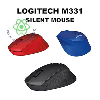 CHUỘT KHÔNG DÂY LOGITECH M331 SILENT PLUS MÀU XANH