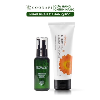 Combo 1 Sữa Rửa Mặt Cúc Xu Xi Làm Sạch Sâu All Natural 150g + 1 Gel Rau Má Gowon 60g