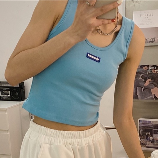 Áo Hai Dây Ngắn Phong Cách Mùa Hè Plus Size Cho Nữ