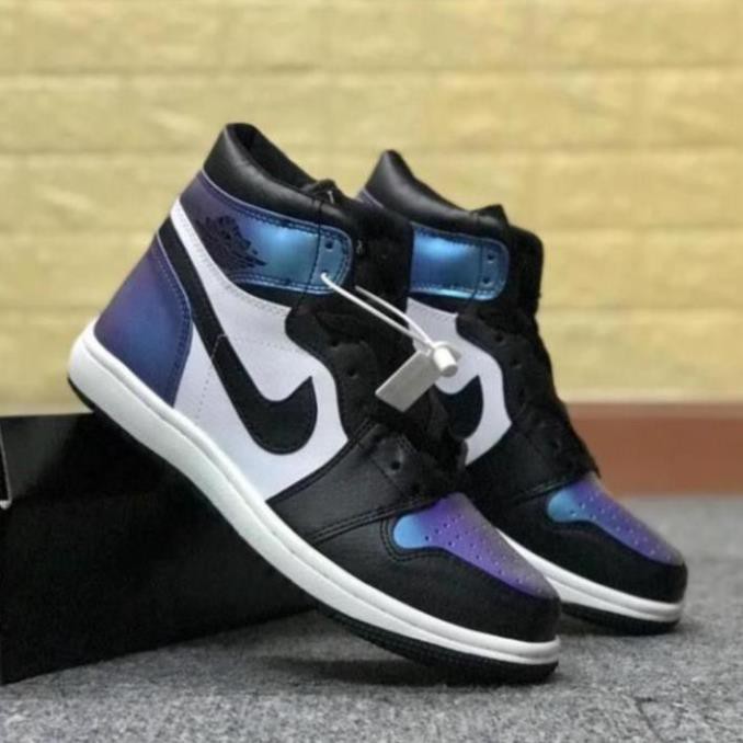 Giày thể thao Air 𝐉𝐨𝐫𝐝𝐚𝐧 Tie Dye Cao Cổ [Ảnh Thật] Giày JD1 xanh loang cao cổ nam nữ full Box Bill