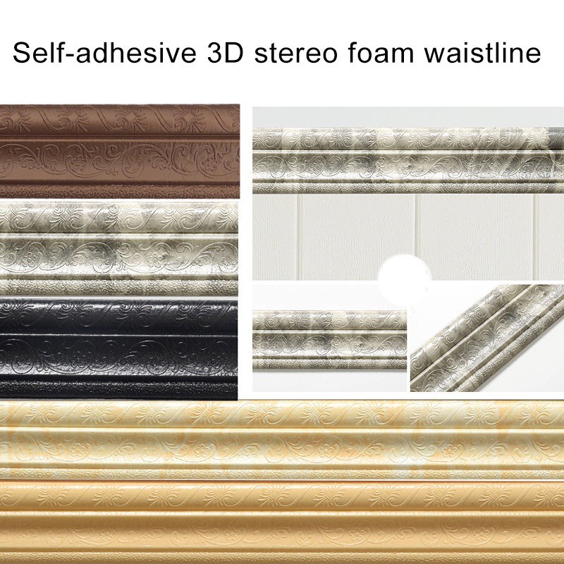 PhàO Chỉ XốP, ViềN XốP DáN TườNg 3d Khổ LớN NhấT 230 X 4.5cm Giá GốC