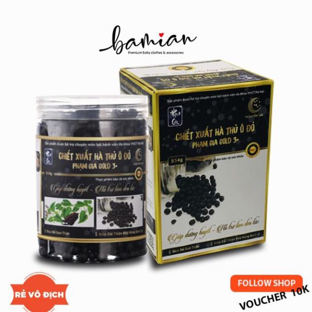 Hà thủ ô Phạm gia Gold3+ ngăn bạc tóc hồi thanh xuân