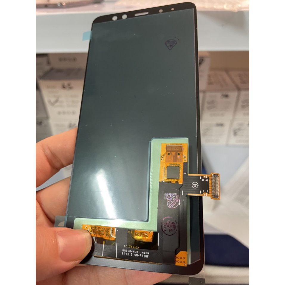 Màn Hình Samsung  A730 / A8 PLUS - OLED (2ic Màn Hình Oled Bảo Hành 3 Tháng Tặng Kèm Bộ Sửa 8 Trong 1