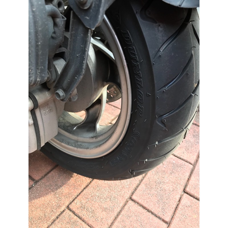 Lốp ( Vỏ )  xe Vespa GTS Dunlop SCOOTSMART trước 120/70-12 TL hoặc sau 130/70-12 TL _ Lốp Trung Thành