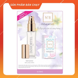 Nước Hoa Nữ Immortel Paris No8 8ml  Eau De Parfum