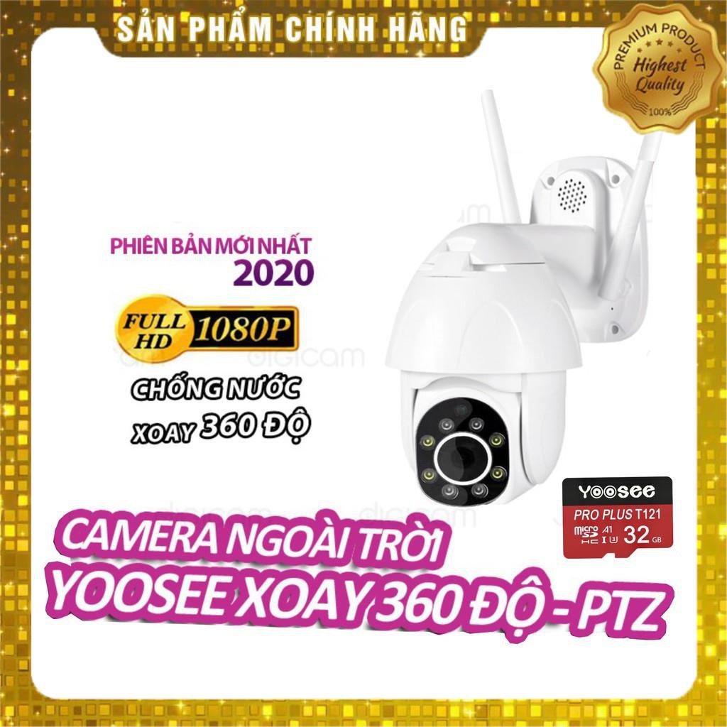 [FREESHIP - Giá Tại Xưởng] Camera IP YooSee Xoay 360 độ PTZ - Cao cấp Full HD - Kèm thẻ nhớ 32gb