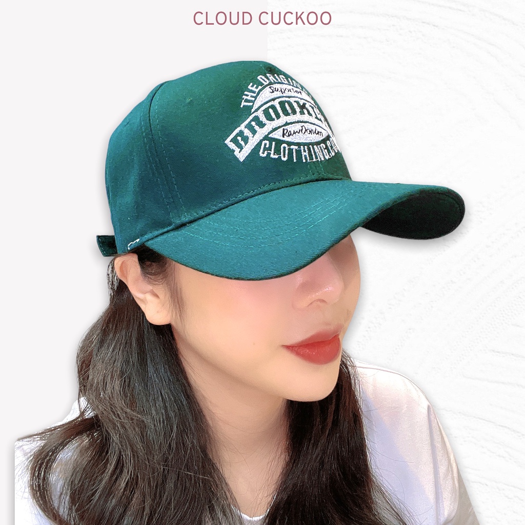 Mũ Lưỡi Trai Thêu Chữ Phong Cách Vintage - Mã Số: LT16063