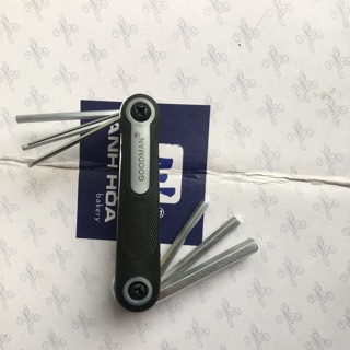 bộ lục giác gập liền tay loại 8 đầu
