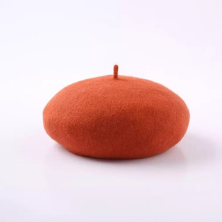 Mũ nồi beret dạ hàn quốc 7 Màu ( Chỉnh Được Kích Thước + Chất Dạ )