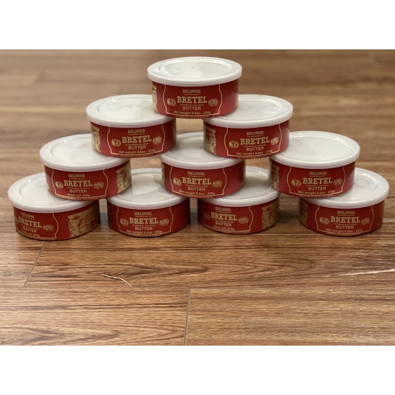 bơ bretel đồng tiền nội địa pháp 250gr date 12/2023