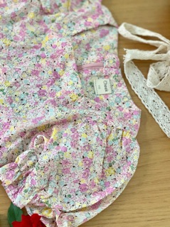 Đầm Cheek xuất Hàn bé gái (size 100-140)