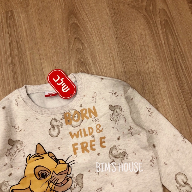 Bộ nỉ Lion bé trai