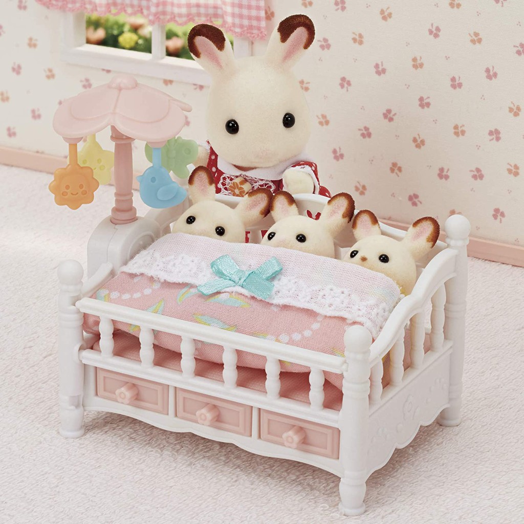 Sylvanian Families Bộ Nôi Em Bé Baby Crib Set