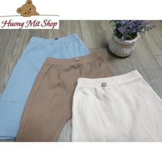 Quần legging gân co dãn bé trai bé gái hàng Quảng Châu