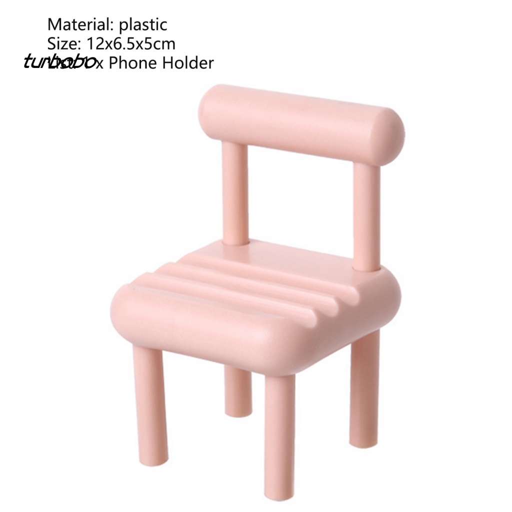 Giá Đỡ Điện Thoại Di Động Hình Ghế Ngồi Có Thể Gập Lại Viền Mịn Có Thể Điều Chỉnh Để Xem TV