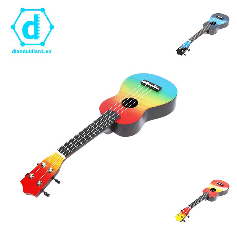 Đàn Ukulele Soprano 4 Dây 21 Họa Tiết Vẽ Tay Cho Người Mới Bắt Đầu 1