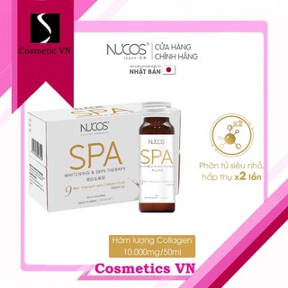 Collagen nước căng bóng da ngừa lão hóa Nucos Spa 10000 50ml x 10 chai