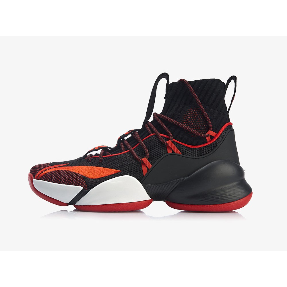 Giày bóng rổ Li-Ning Power V Playoff C.J. McCollum Black Red