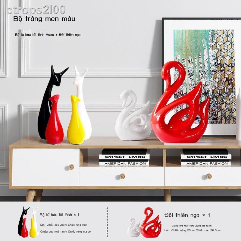 Sáng tạo Đồ trang trí nhỏ, phụ kiện gia đình, tủ rượu, trí, phòng khách, ngủ, thủ công gốm sứ, bình hoa đơn giản