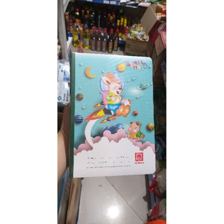 Vở Hồng Hà 4 Ôly vuông 48/80 trang