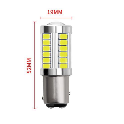 BÓNG ĐÈN LED 1157 (ĐUI 2 CHẤU) DÙNG CHO ĐÈN PHANH, XI NHAN, ĐÈN LÙI, ĐÈN DE, ĐÈN HẬU SIÊU SÁNG